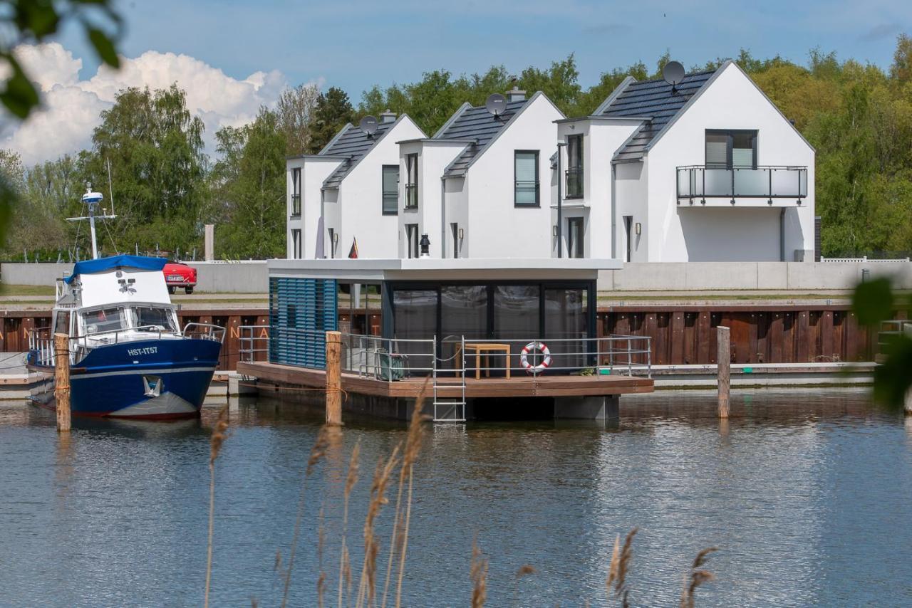 Hausboote Mitten Im Naturschutzgebiet Auf Usedom Villa Peenemunde Exterior foto